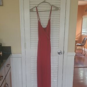Elegant Red Women's Dress